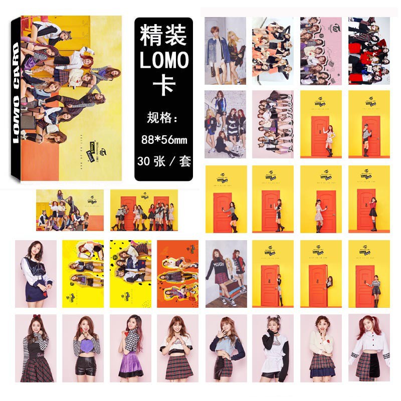 BỘ 30 LOMO TWICE và CÁC THÀNH VIÊN ảnh rõ nét đẹp từng cm