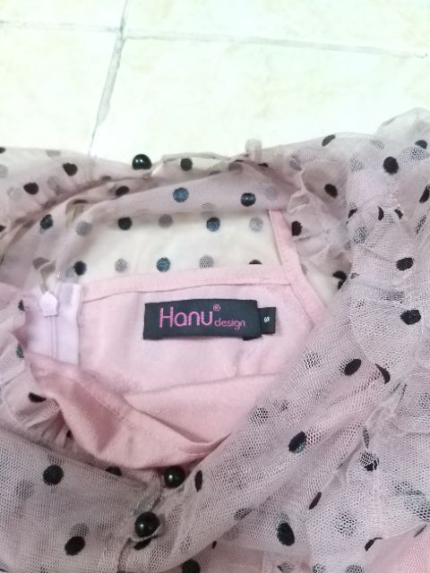 Đầm chấm bi Hanuo, size S
