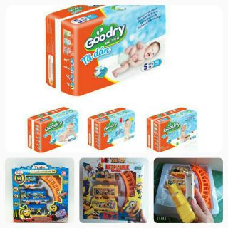 Combo 2 gói tả dán goodry s46/m42/l38/xl34