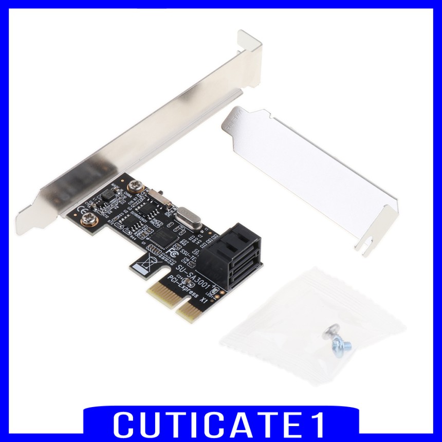 ✨Hàng sẵn sàng✨Card chuyển đổi Pci-E Pcie sang 2 cổng Sata 3.0 SSD | BigBuy360 - bigbuy360.vn