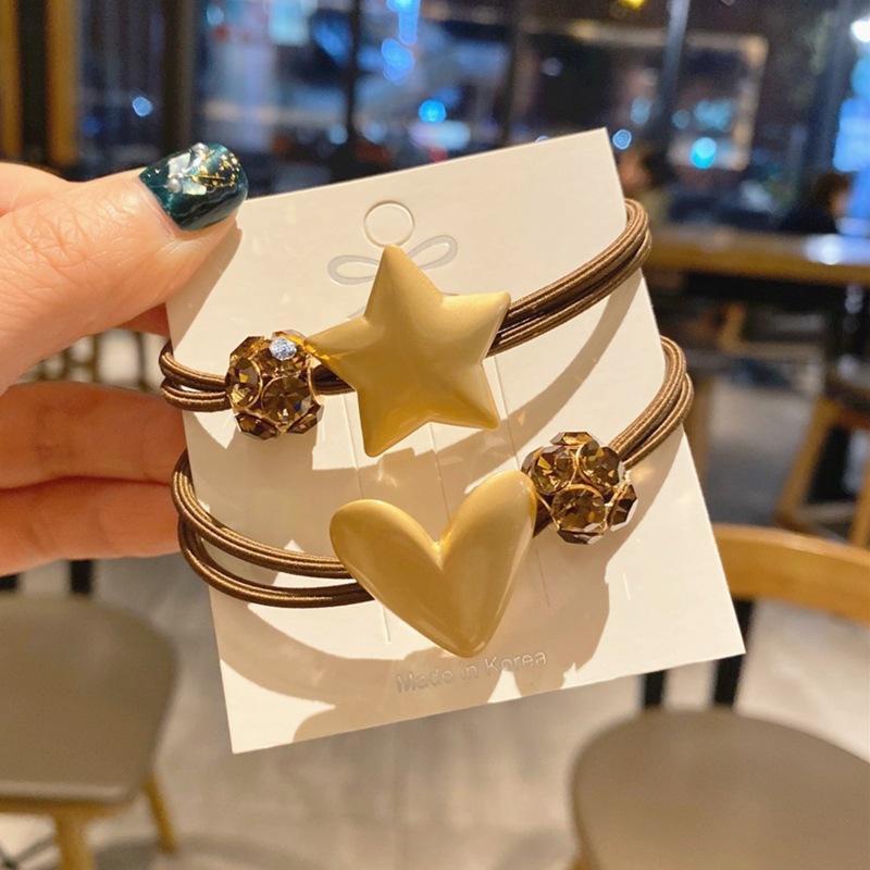 Dây buộc tóc SD511 nơ dễ thương, cute, xinh đẹp phong cách Hàn Quốc làm phụ kiện tóc thời trang cho nữ