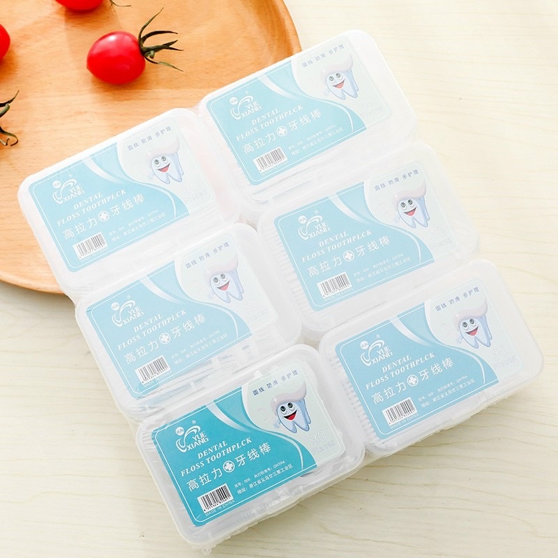 Tăm chỉ nha khoa hộp 30 chiếc