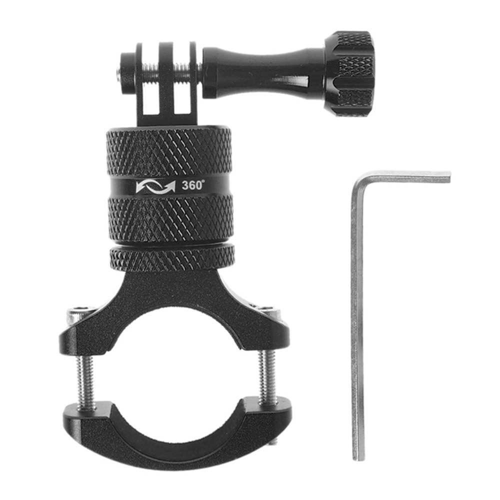 Giá Đỡ Máy Ảnh Gopro Bằng Hợp Kim Nhôm Xoay 360 Độ Gắn Tay Lái Xe Đạp / Mô Tô