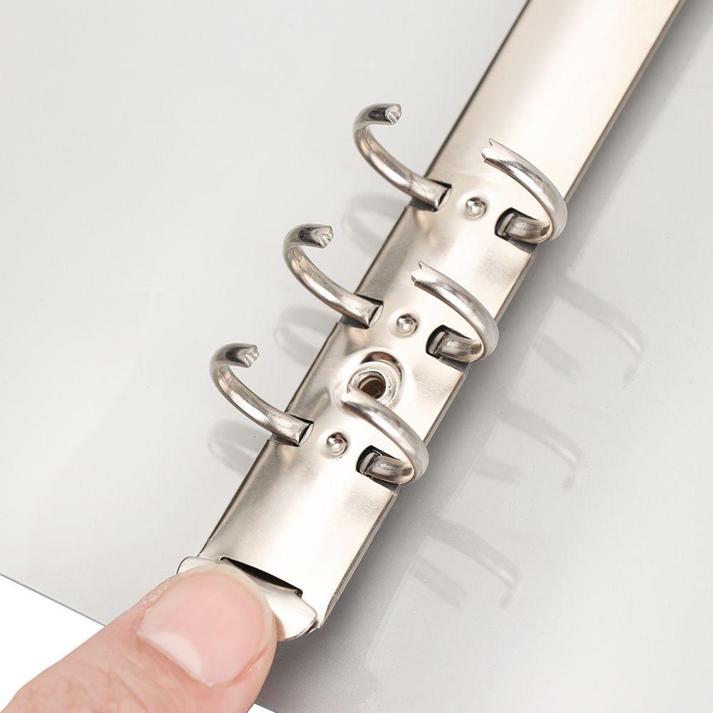 PISTA 1 Vỏ Bọc Sổ Tay Bằng PVC Trong Suốt Họa Tiết Chiếc Lá Xinh Xắn