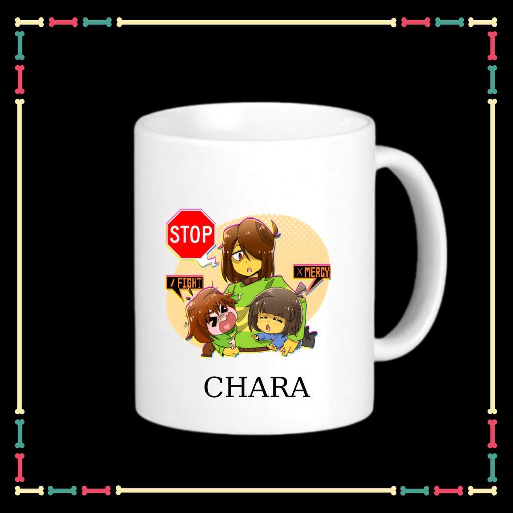 LY SỨ IN HÌNH CHARA - BIỆT ĐỘI GANGSTER CHO CÁC BÉ UỐNG NƯỚC