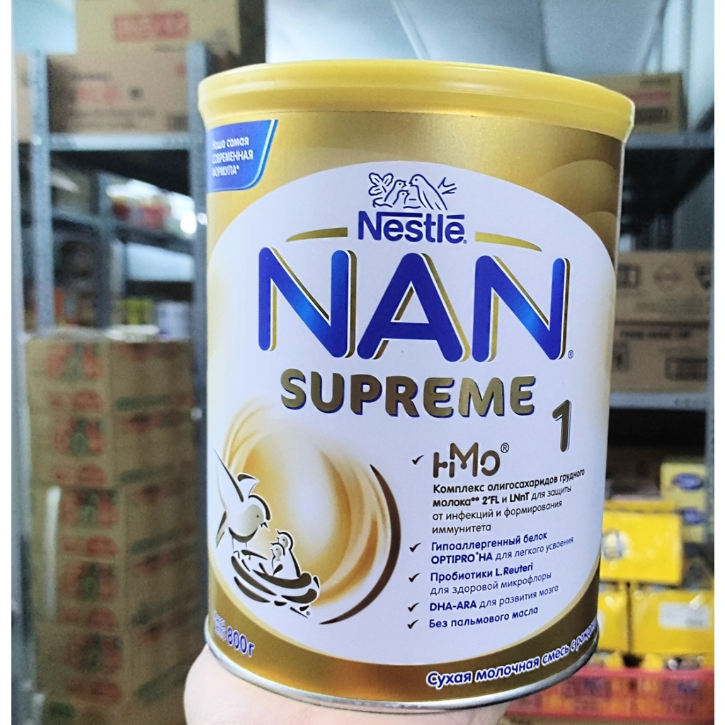 Sữa Nan Supreme HMO  Nga 400gr 800gr