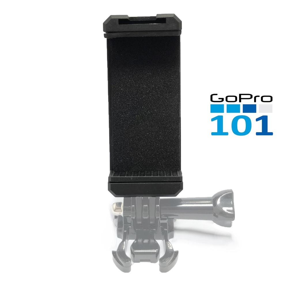 Kẹp điện thoại có Hotshoe chân Gopro + chân vít 1/4 cái  - Gopro101 - inoxnamkim