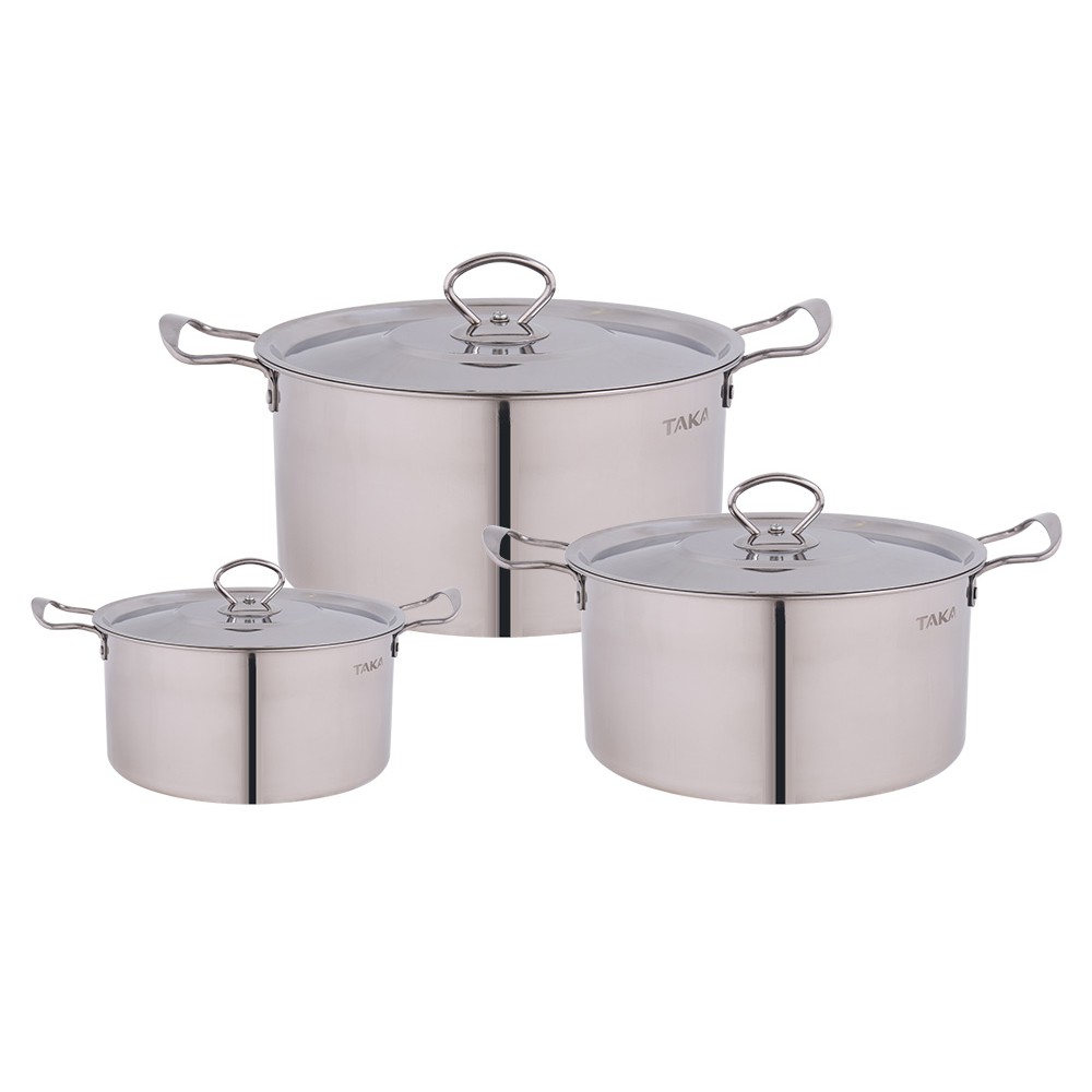 Bộ nồi inox Taka TKC03D