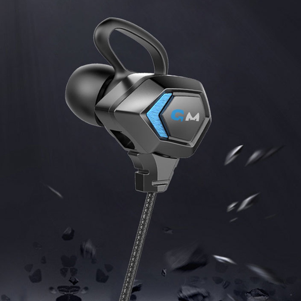 Tai nghe chơi game Bur_G28 hình chữ l có dây chuẩn 3.5mm cho điện thoại/ máy tính