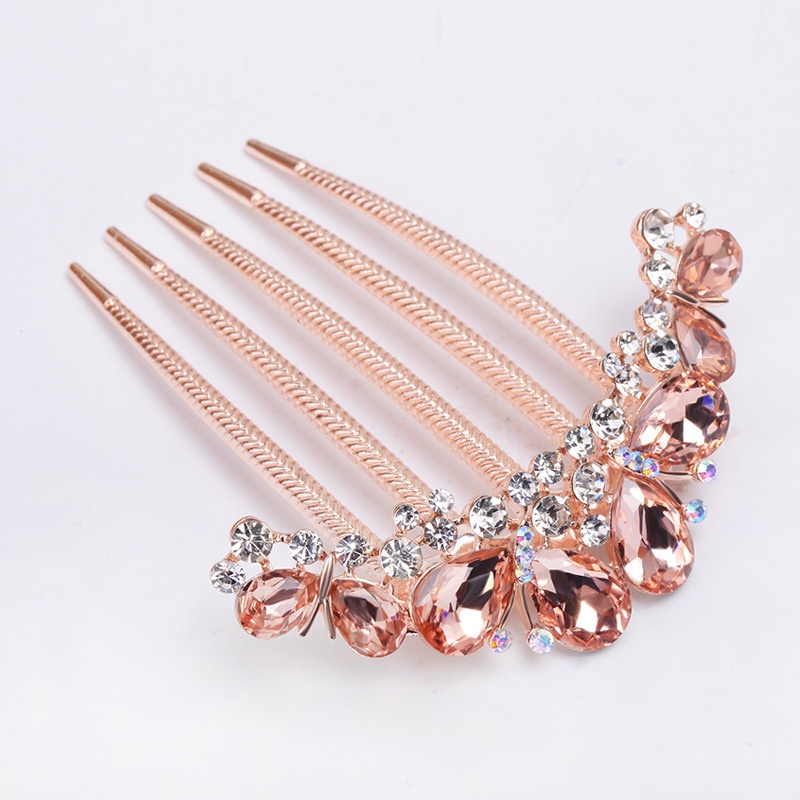 Kẹp Tóc Đính Đá Thanh Lịch Thời Trang