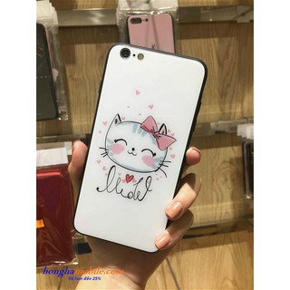 Ốp lưng mặt kính cường lực Iphone 6P/6SP