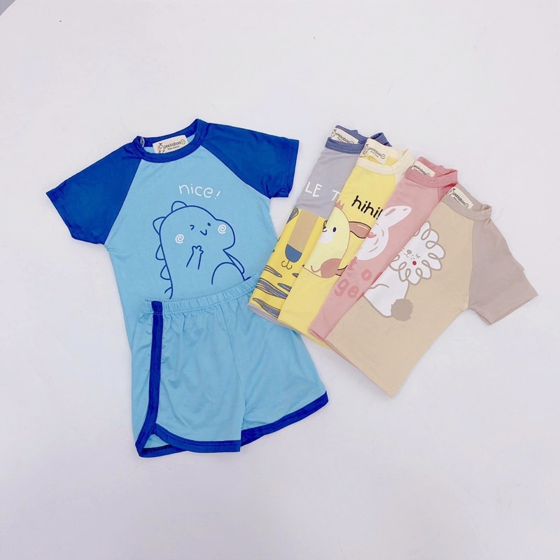 [Mã SKAMLTSM9 giảm 10% đơn 99K] [XẢ SHOCK]Bộ cotton giấy cho béBộ cộc tay cho bé