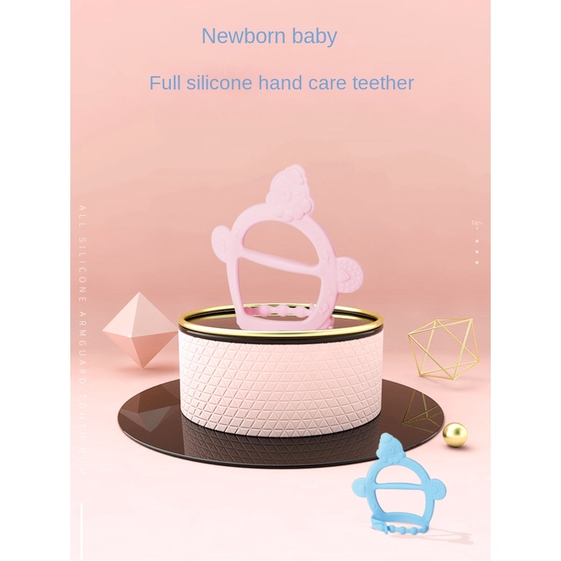 Vòng Tay Silicone Bảo Vệ Tay An Toàn Cho Bé Mọc Răng