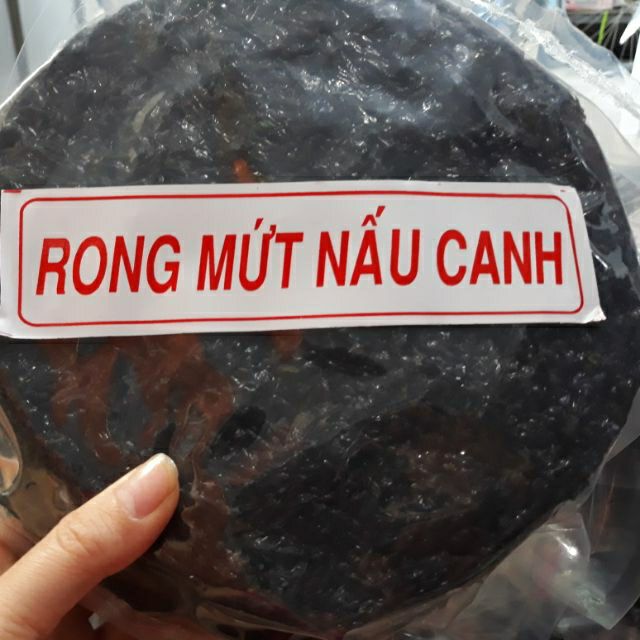 Rong mứt khô sỉ 2kg - rong biển khô nấu canh và làm rong biển cháy tỏi , rong biển sấy giòn