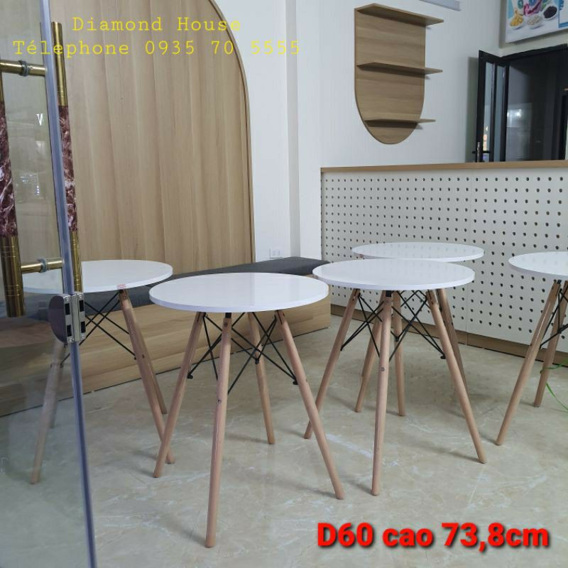 Bộ bàn + ghế Eames nhiều màu sắc lựa chọn