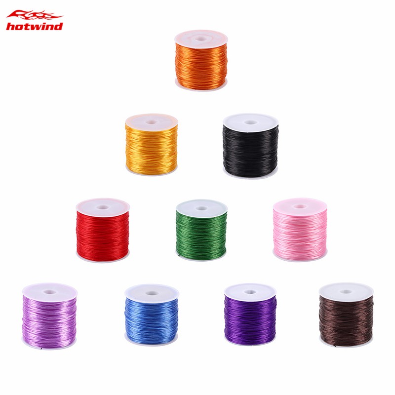 Cuộn dây co giãn 50m dùng làm trang sức DIY tiện dụng