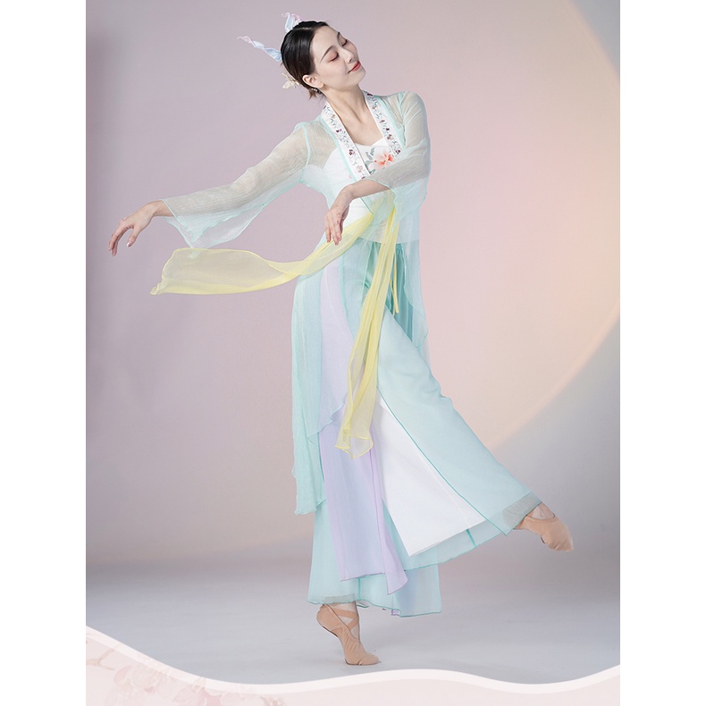 Bộ Trang Phục Biểu Diễn Múa Truyền Thống Trung Hoa Dành Cho Nữ