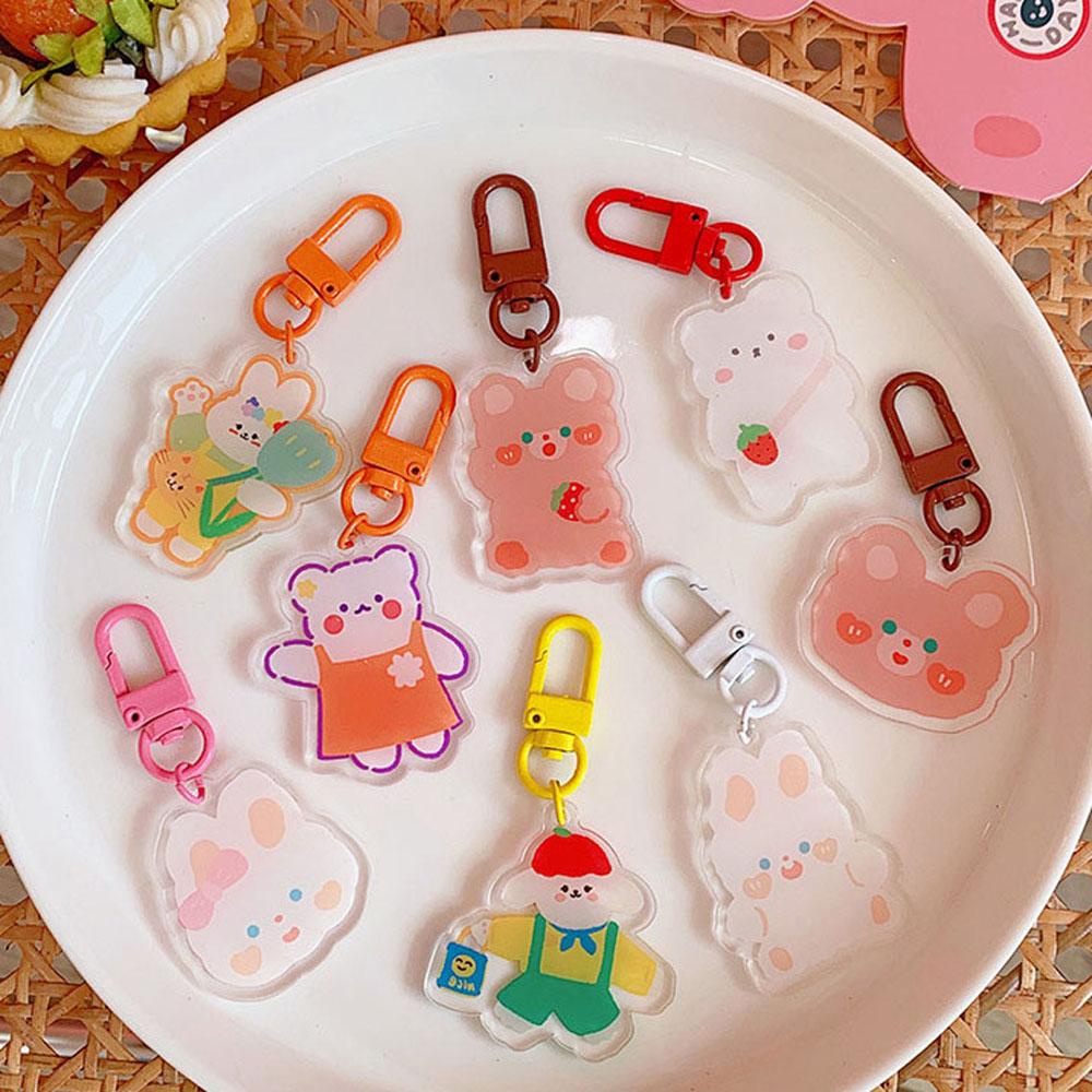 PATRICIA Móc Khóa Hình Gấu / Thỏ Đáng Yêu