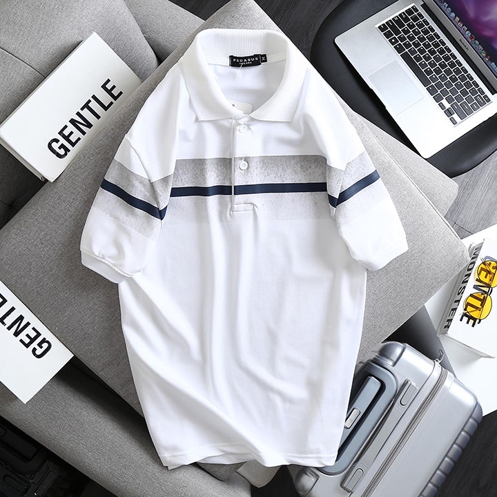 Áo polo cổ bẻ cao cấp, Áo polo 3 màu đơn giản, Áo polo Pega - áo polo đi làm - áo polo đi chơi | BigBuy360 - bigbuy360.vn