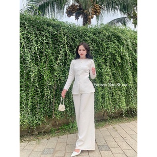 Bộ bà ba trắng