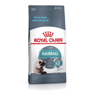 Thức ăn cho mèo nuôi trong nhà dễ bị rụng lông từ 1 đến 10 tuổi Royal Canin HairBall Care 2kg