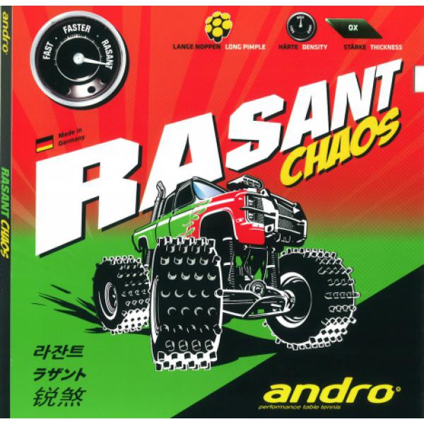 MẶT VỢT BÓNG BÀN ANDRO RASANT CHAOS