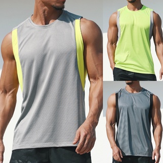 Áo Thun Thể Thao Không Tay Dáng Rộng Mau Khô Size M-3XL