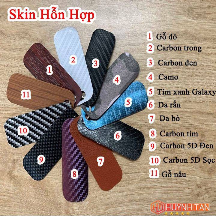 Skin dán mặt lưng + viền nhiều dòng máy Xiaomi