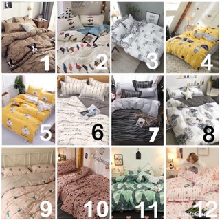 BỘ CHĂN GA GỐI POLY NHẬP BÁO HỒNG