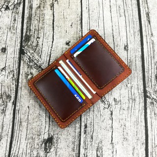 Ví đứng da bò handmade  cao cấp