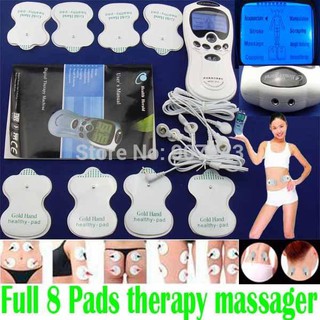 ComBo Máy Massage trị liệu xung điện và 2 cặp miếng dán