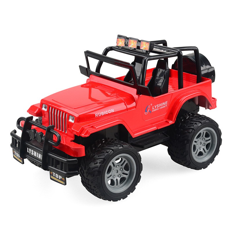 Đồ chơi ô tô xe điều khiển từ xa Jeep Wrangler off-road vượt địa hình tỉ lệ 1:18 cho bé