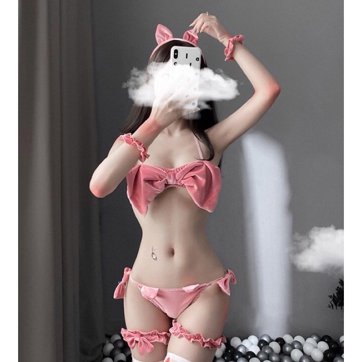 Set đồ ngủ Cosplay bé mèo dễ thương | BigBuy360 - bigbuy360.vn