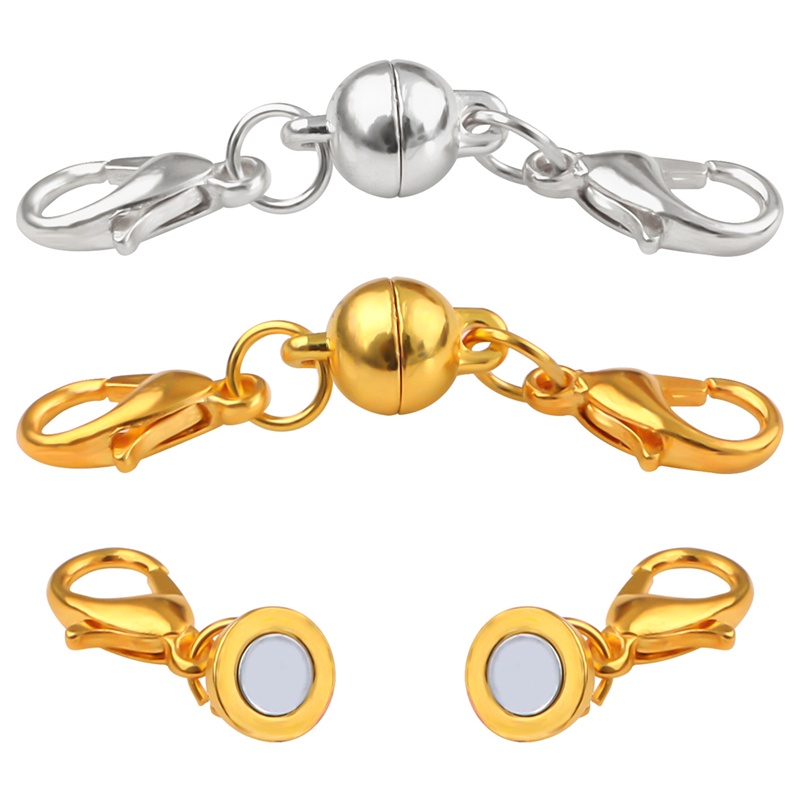 Bộ 5 phụ kiện móc khóa càng cua bằng kim loại có nam châm tiện dụng