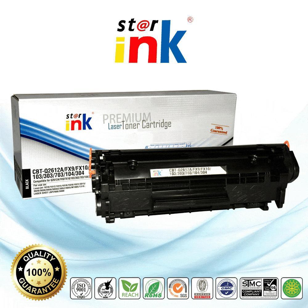Hộp mực canon 2900 hàng nhập khẩu Star ink sắc nét đổ mực lên đến 4 lần mà không phải thay trống ( Q2612A )