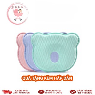 Gối cao su non chống bẹp đầu ✔ chống móp méo đầu ✔ chống vẹo cột sống cho bé huga