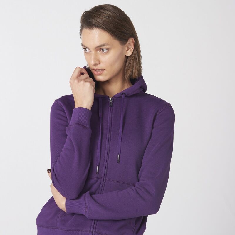 Áo khoác dây kéo có nón SPLASH