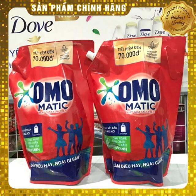 Nước giặt OMO Matic Cửa Trên Túi 2.2KG