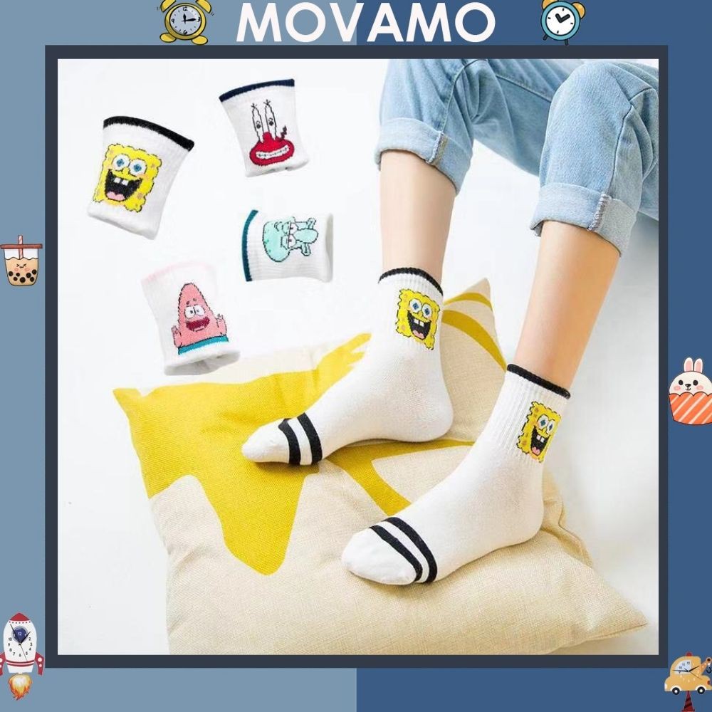 Tất hoạt hình cao cổ đẹp TN27