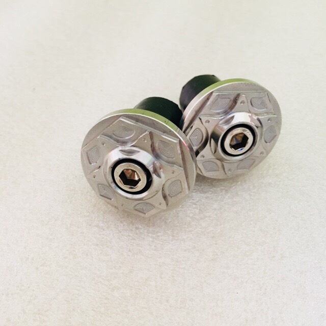 [Ảnh thật] GÙ TAY LÁI SALAZA INOX V2 gắn chế các dòng xe Winner, Exciter, Vario, Raider