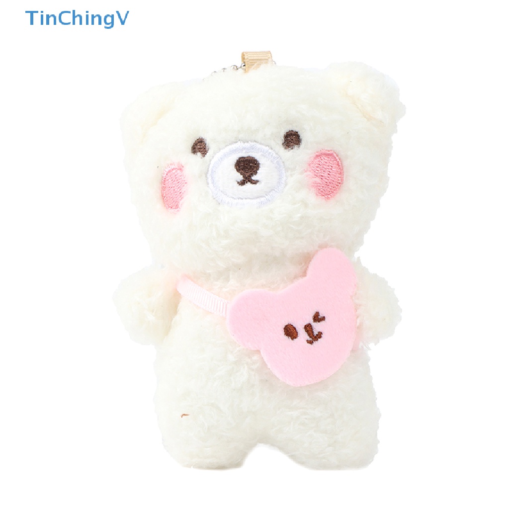 [TinChingV] Móc Khóa Cặp Đôi Gấu Bông Mini 12CM