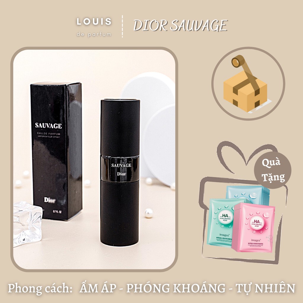 Nước hoa nam mini DIOR SAUVAGE 20ml