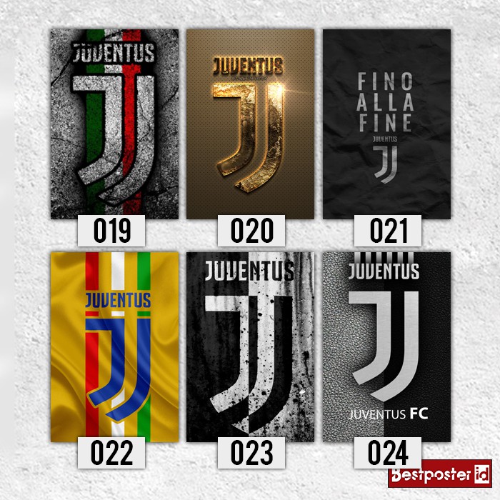 Khung Gỗ Hình Poster Cầu Thủ Bóng Đá Juventus Pictbox054