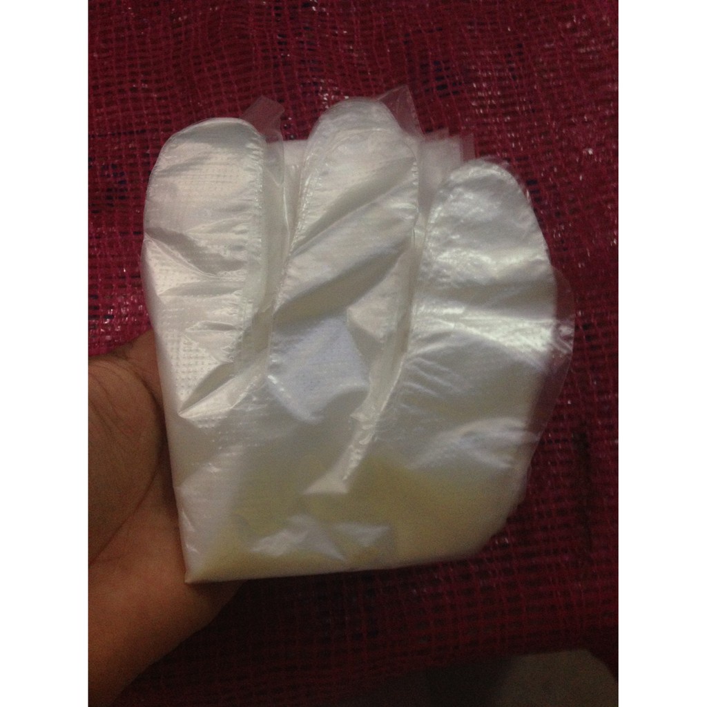 [Tổng Kho Sỉ] Hộp Bao Găng Tay Nilon Tiện Dụng Đỏ TH001 (40~50 Chiếc)