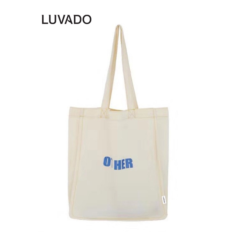 Túi vải đựng đồ canvas đeo chéo thời trang giá rẻ LUVADO TX781