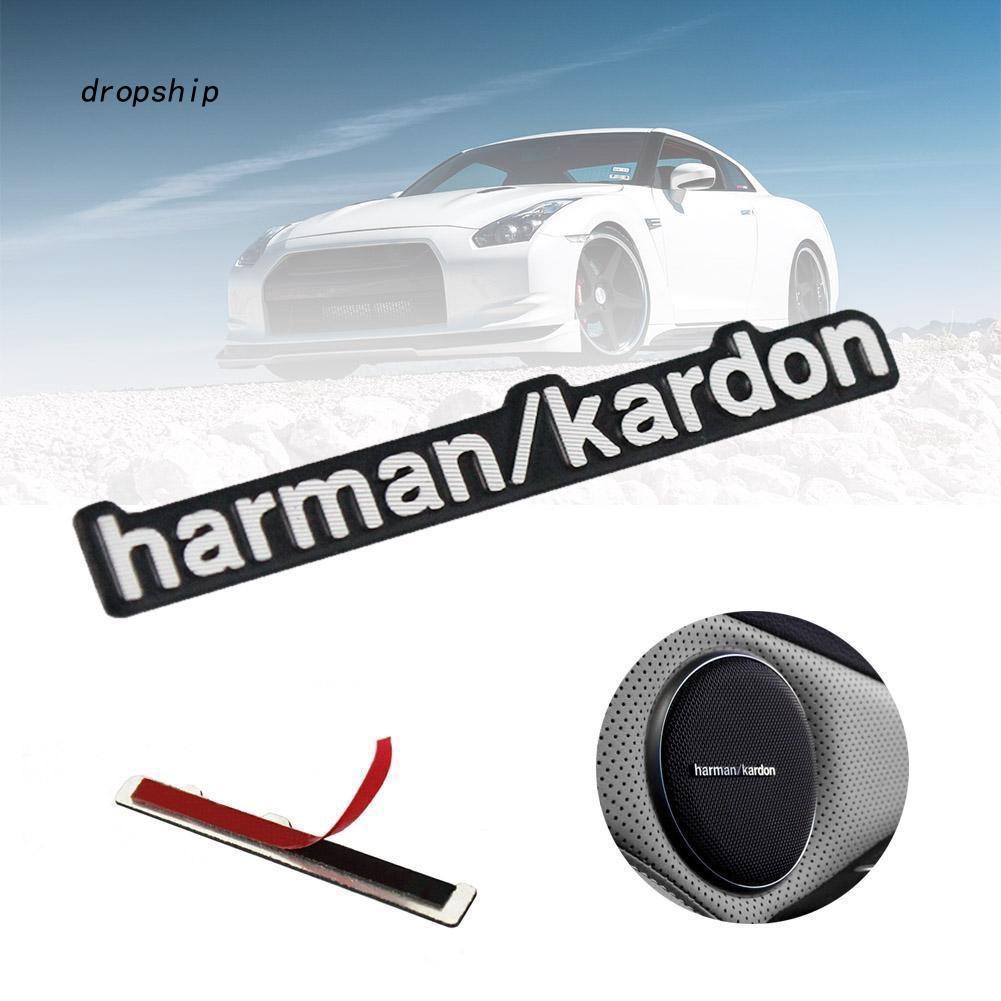 Set 5 Huy hiệu hợp kim 3D chất lượng cao cho loa harman / kardon