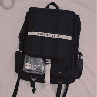 balô phản quang colkid vải bố chỉ có màu đen