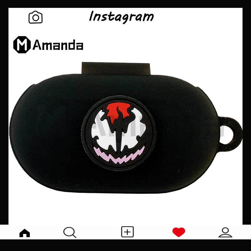 Vỏ bảo vệ hộp sạc tai nghe silicon chống bụi cho Samsung Galaxy Buds/Buds+/Buds Plus