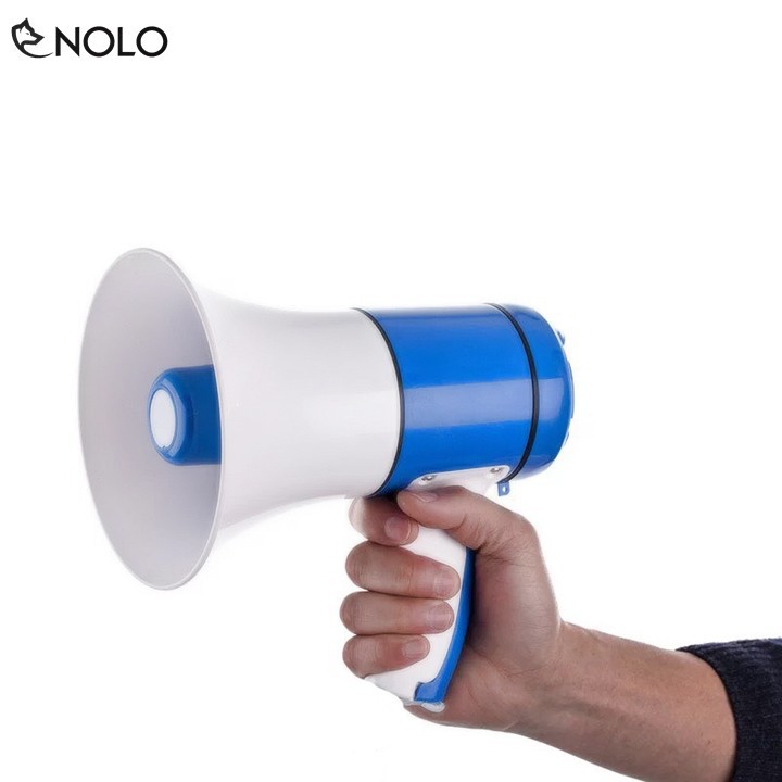 Bộ Loa Phóng Thanh Pin Sạc Cầm Tay Megaphone Model MS16003 Công Suất 25W Có Khe Cắm USB - Hàng nhập khẩu