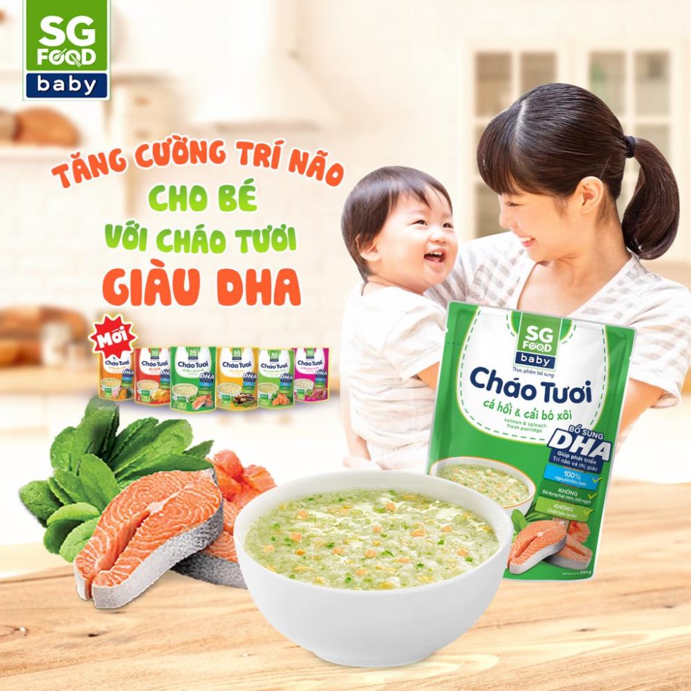 Cháo tươi cho bé Sài Gòn Food